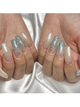 ルノア(Lunoa)/冬/ラメ/水色