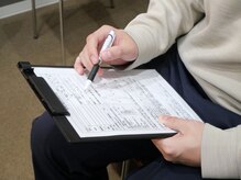 キンマク 松戸常盤平院(KINMAQ)/カウンセリングシートのご記入