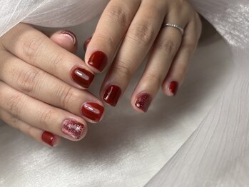 ハンド ケイ(Hand K)/バレンタインネイル