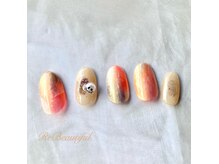 リ ビューティフル(Re Beautiful)の雰囲気（シンプル/オフィス/大人上品ネイル/秋冬/マグネット/ハロウィン）