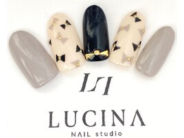 W-493　大人っぽリボンネイル