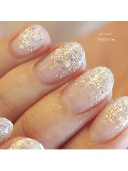 トゥデイム(TODAY'm)/ラメグラデーション