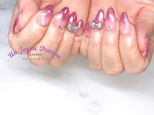 アン ジョーヌドラゴ/【自爪ネイル】ミラーグラデ