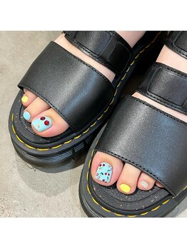 ノラ シブヤ(NORA SHIBUYA)/さくらんぼネイル