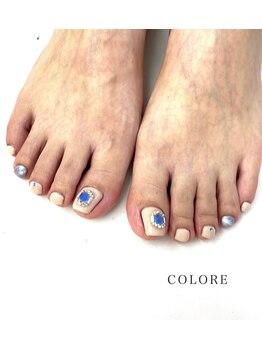 クロレ(COLORE)/夏のブローチネイル♪