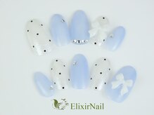 エリクサーネイル 渋谷(Elixir Nail)/定額aシンプル/クーポン使用