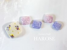ラグジュアリーネイル ハローズ(HAROSE)/フットジェルアートコース