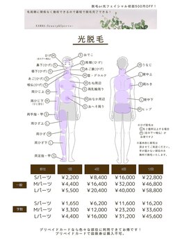 カンナ(KANNA)/光脱毛(男性)