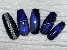 ハニービービー(Honey Bee Bee)/ブラック＆ブルーネイル