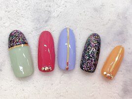 定額ネイル6600円