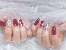 ラメール(La mer)/ハートネイル