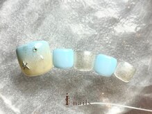 アイネイルズ 町田店(I nails)/シンプル砂浜ネイル8480円