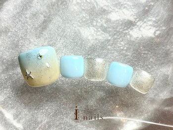 アイネイルズ 町田店(I nails)/シンプル砂浜ネイル8480円
