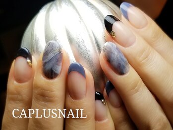キャプラスネイル ミュウ(CAPLUS NAIL Mew)/クールフレンチ