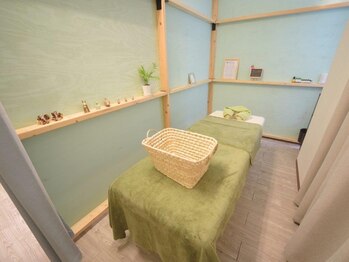 整体院キュアート/ゆったりと過ごせる個室