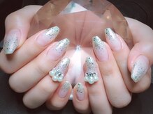 アミュレット(AMULET)/パールのビジューアート♪