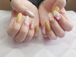 マスタード×コットンパール