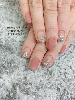 プライベート ネイルサロン マーマ(murmur)/キラキラデザイン