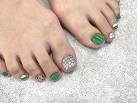 フットミラーボールネイル