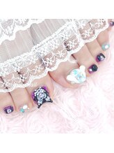 ファラウェイネイル(Faraway nail)/サンリオフットネイル☆