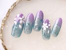 桜ネイル￥8980