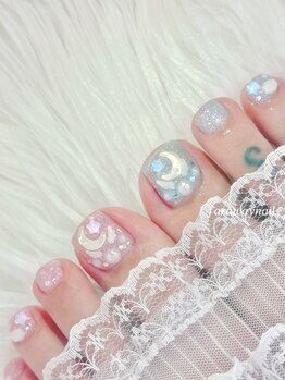 ファラウェイネイル(Faraway nail)/ゆめかわフットネイル☆