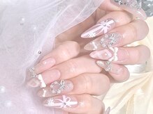 アニュバイアンジュ(anu_by.anju)/ワンホン/オフィスネイル/ジェル