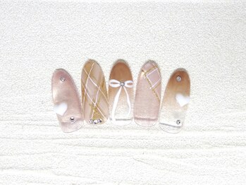 2月キャンペーンネイル