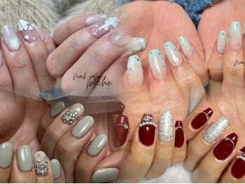 ペッシュ(peche)の写真/「毎月ネイルを替えたい」願いを叶える定額プラン！デザインも気分も自由自在☆通いやすさ重視の方に◎