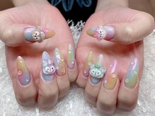 ドリーミーネイル 池袋(Dreamy Nail)/持ち込みデザイン/冬ネイル
