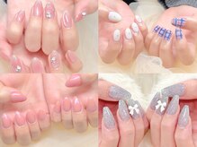 NICENAIL/ジェルネイル/パラジェル/フィルイン/マグネット/長さだし/西鉄久留米駅前店/持ち込みデザインコース