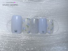 スタジオ スキンプロ(STUDIO SKINPRO)/小花柄+ラメ+ストーン