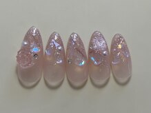 ジェミーネイル シンジュク(Jemiy nail shinjuku)/うるうるキラキラバラ¥9480