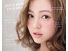 【まつ毛+眉】ブロウリフト(眉癖改善パーマ)+まつ毛パーマ+美眉WAX ￥10,500