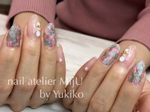 ネイル アトリエ ミジュ(nail atelier MijU)/ニュアンスフラワーアート