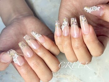 クリーク(CREEK)の写真/《こだわり抜いた美フォルムに圧倒!》指先を綺麗に魅せるために計算したフォルム&デザインにくぎづけ★