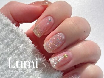 ルミネイル 大宮東口店(Lumi Nail)/ラメグラ/クリスマスシール