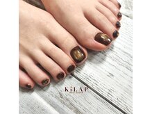 ネイルサロン キラップ(Nail Salon KiLAP)の雰囲気（フットマグネット￥7980/１カラー6800/その他定額￥8500・￥9000）