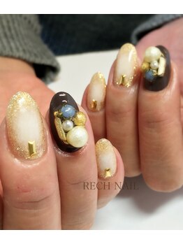 レッシュネイル サロンアンドスクール(RECH NAIL salon&school)/*センターグラデーション