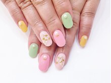 ネイルコレクション ピンク(Nail Collection Pink)/ジェル放題★ワイヤーフラワー