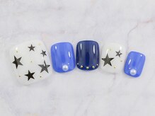 ネイルプラザ 河原町OPA店(NAIL PLAZA)/★星柄ネイル☆