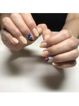 サニーサイドアップ ネイル(Sunny SideUp nail)/Painting art