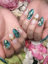 シュシュ ルージュ(chouchouRouge)/天然石ネイル