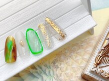 ネイルサロン&スクール ジーナ(GINA)/ビビットニュアンスネイル