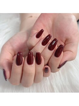 バブラブ/ワンカラーネイル