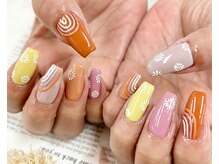 ベーシック ネイルウィザードアカデミー 本厚木店(Basic×NailWizardAcademy)/カラフルデザイン