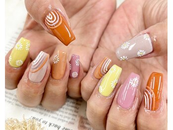 ベーシック ネイルウィザードアカデミー 本厚木店(Basic×NailWizardAcademy)/カラフルデザイン