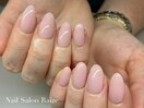ワンカラーネイル/ピンクネイル