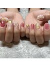 ぷっくりフラワー♪ミラー♪