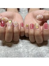 イロ(iro)/ぷっくりフラワー♪ミラー♪